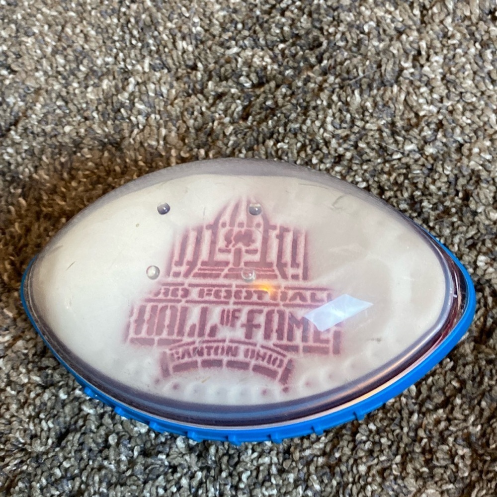 RARE Vintage Football Hall of Fame NFL Logo Flow Sand Movement Toy Collectible
